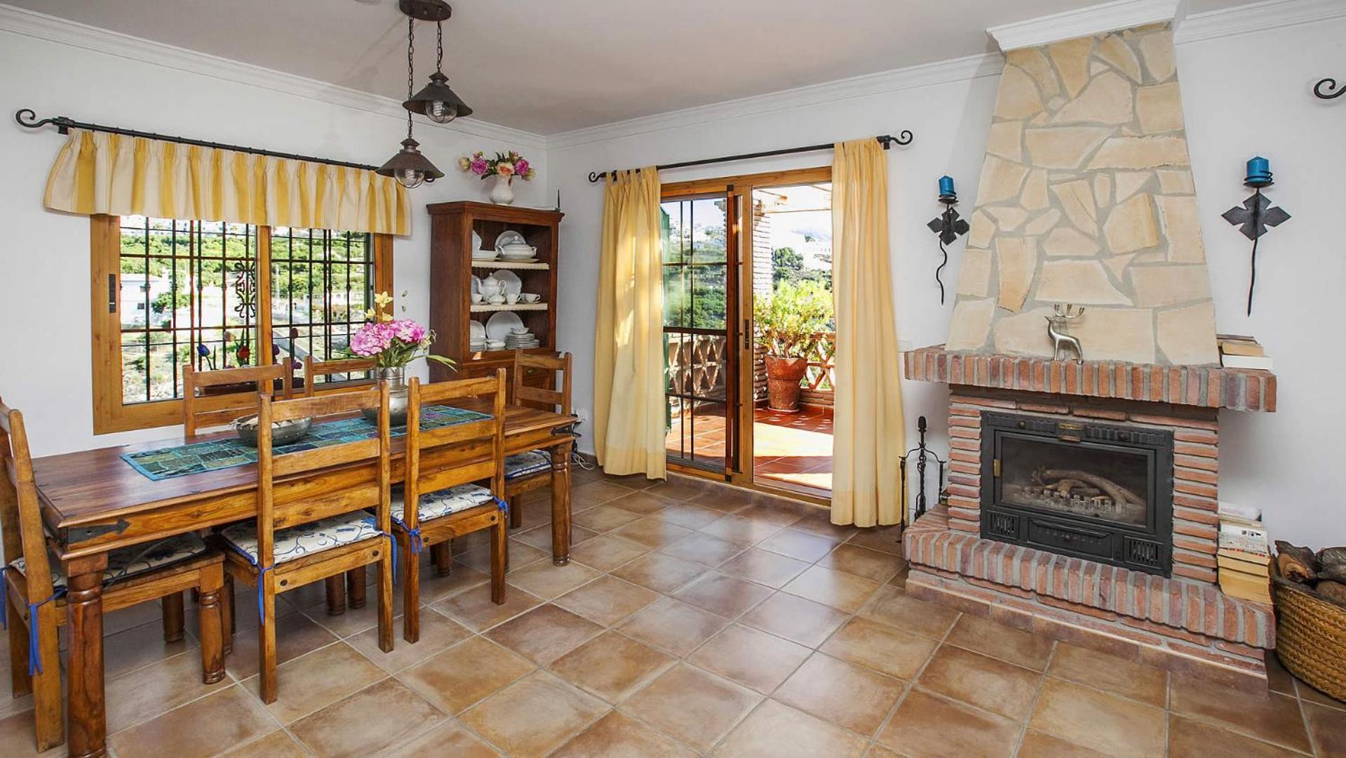 Villa Francisco Frigiliana Eksteriør bilde