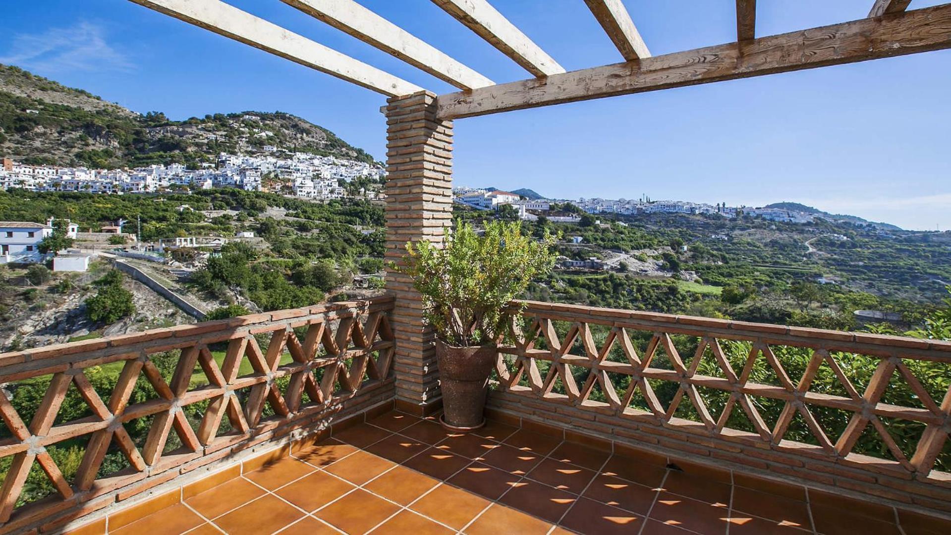 Villa Francisco Frigiliana Eksteriør bilde