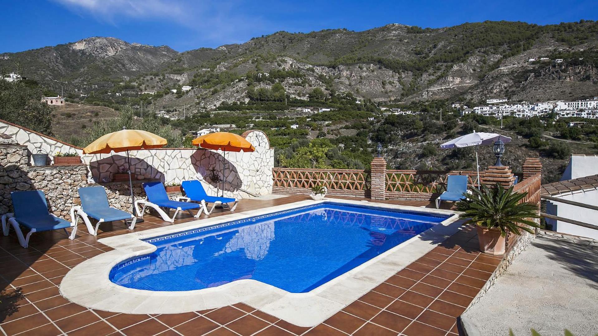 Villa Francisco Frigiliana Eksteriør bilde