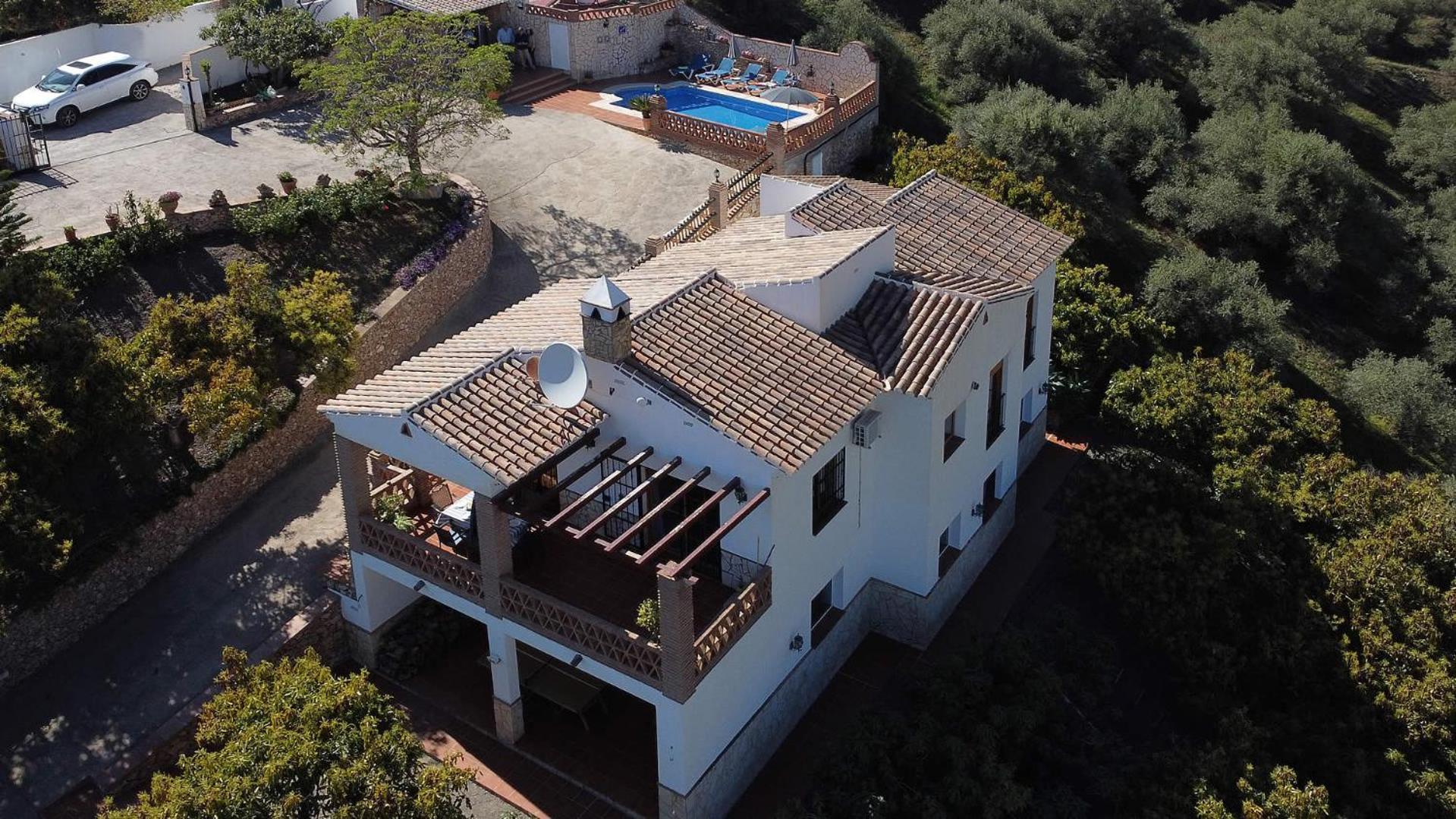 Villa Francisco Frigiliana Eksteriør bilde
