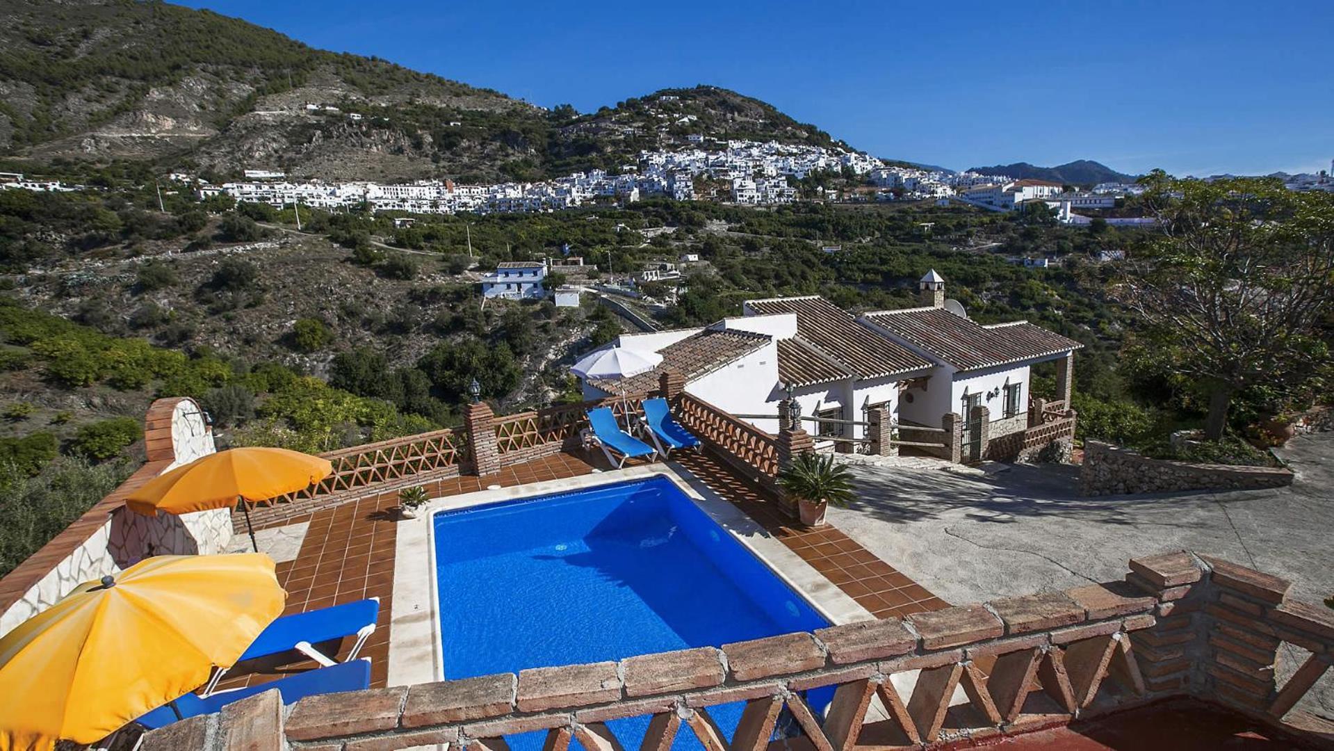 Villa Francisco Frigiliana Eksteriør bilde