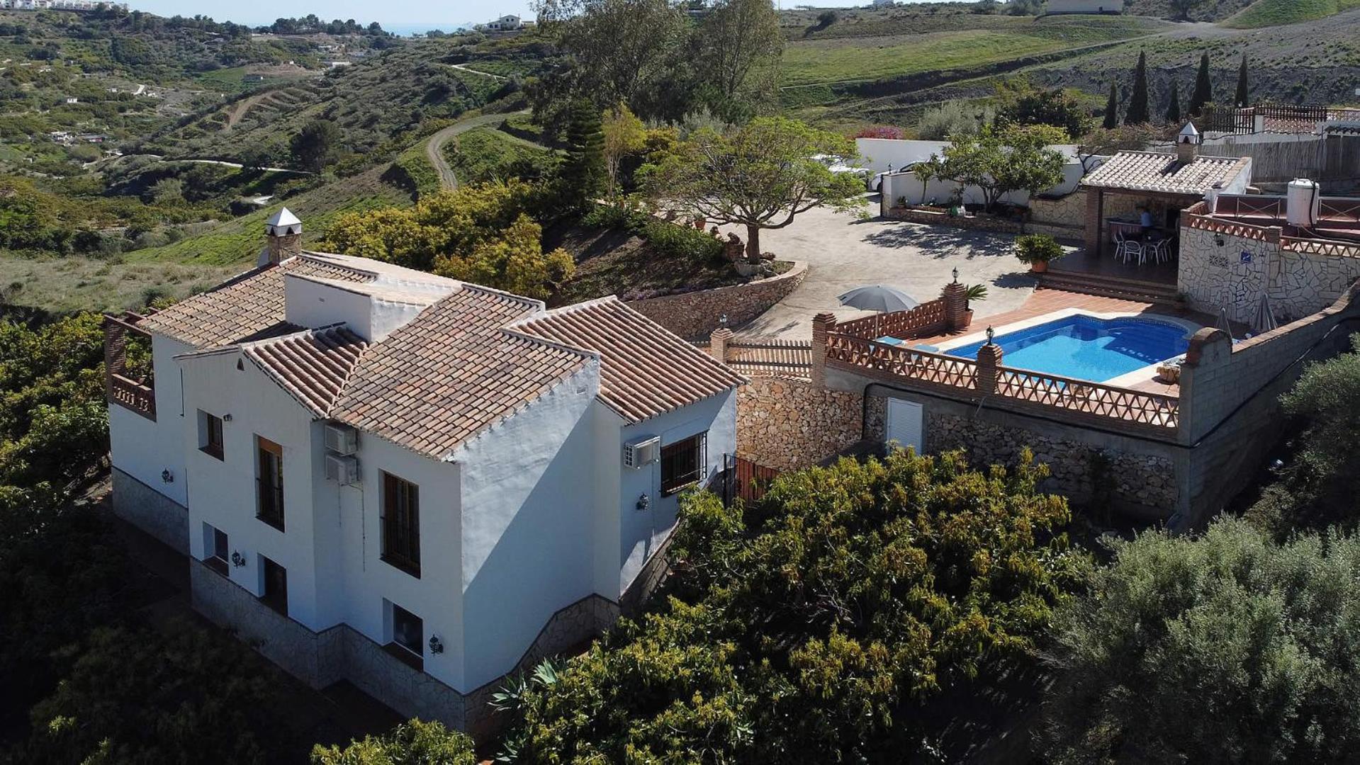 Villa Francisco Frigiliana Eksteriør bilde