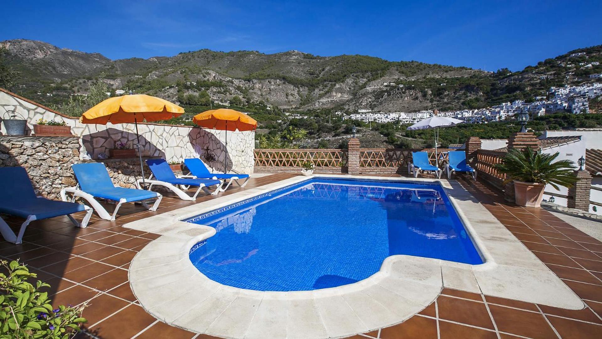 Villa Francisco Frigiliana Eksteriør bilde